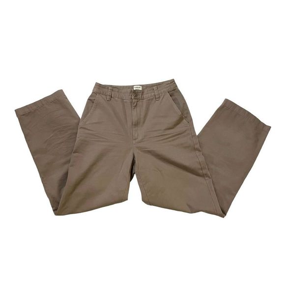 Aritzia Sunday Best Jaden Pant High-waisted Chino in GD Turner Taupe Size 2 - Picture 9 of 15